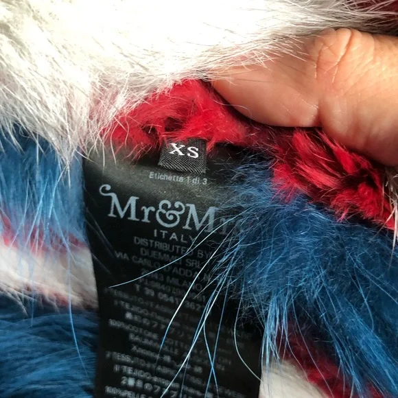 Mr & Mrs Italy fur lined parka jacket coat XS - Picture 6 of 10